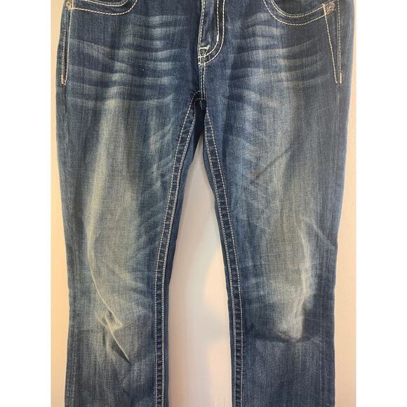 MISS ME Women’s Bling Angel Boot Cut Jeans / Size: 29 - Picture 10 of 14